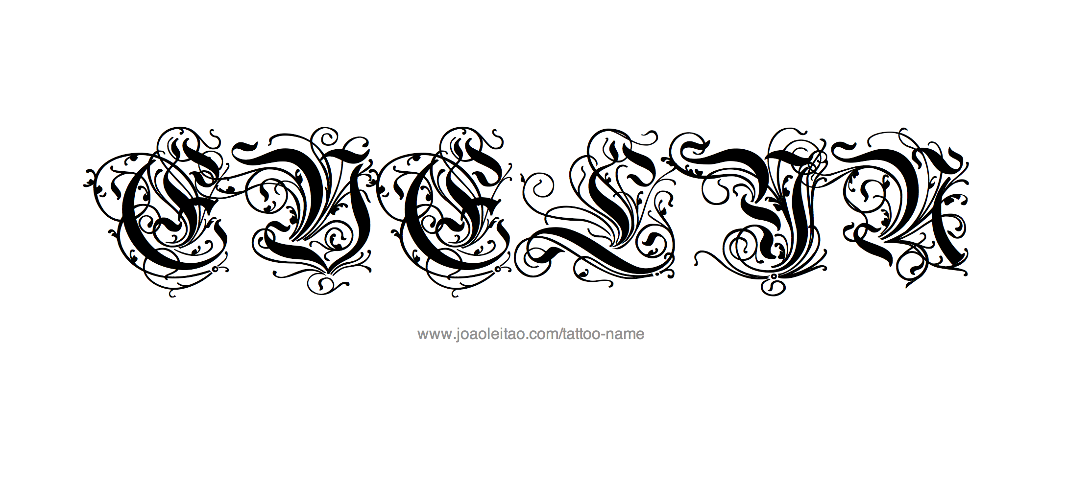 Evelyn Name Tattoo Designs